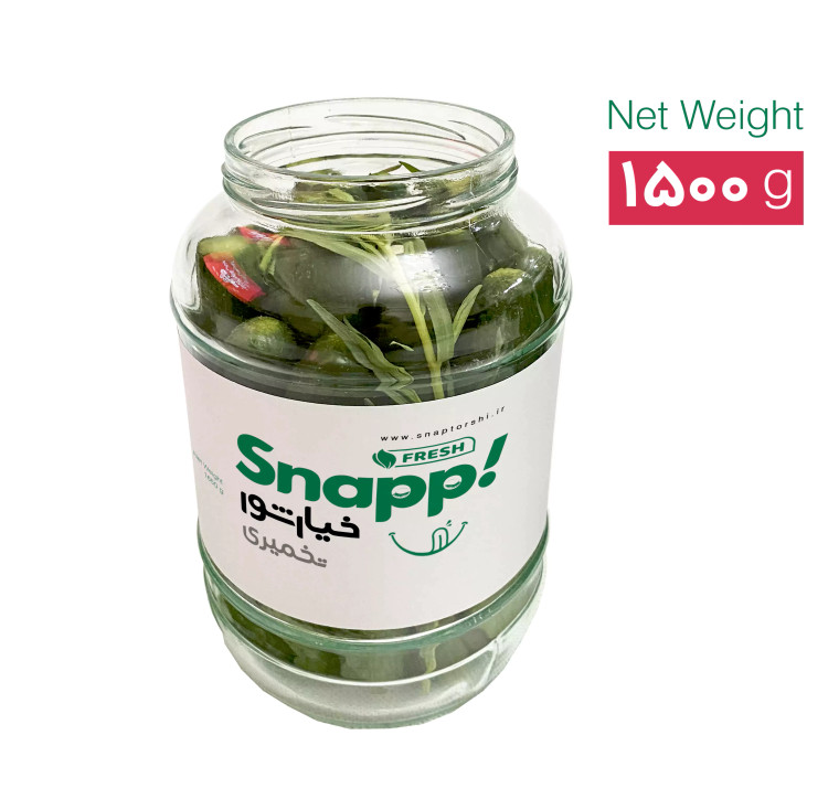 خیارشور تخمیری ( 1500 گرم )